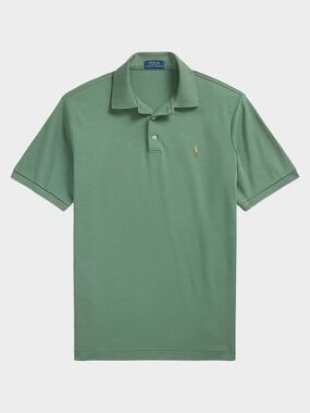 Polo Ralph Lauren Men's Fatigue Green Classic Soft Cotten Short-Sleeve Polo Med.